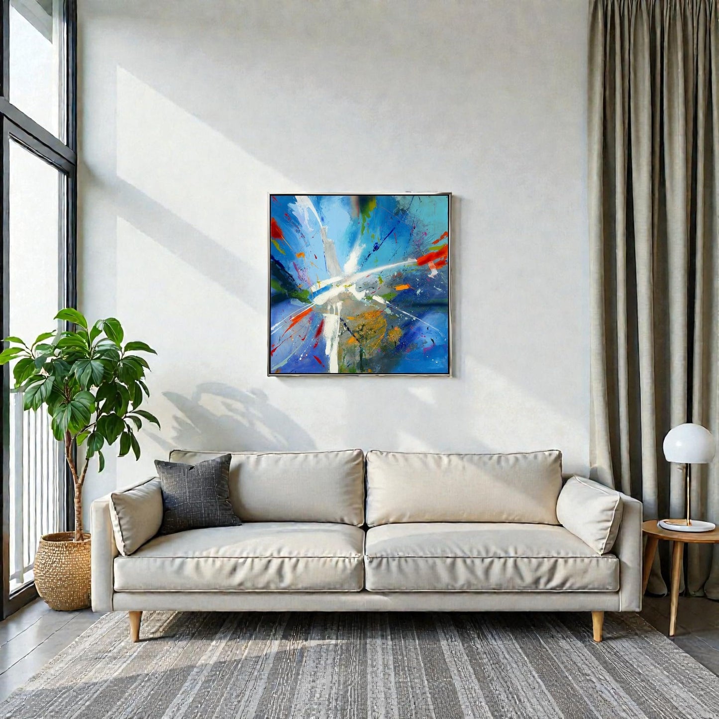 NIFAO Limited Edition Et Terra Nostra by Azarin Art 39"x39"