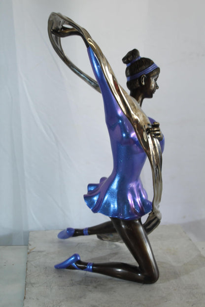 NIFAO Bronze Sculpture Moon Spell by Liliana Mendez Art Statue 21"x12"x27"H