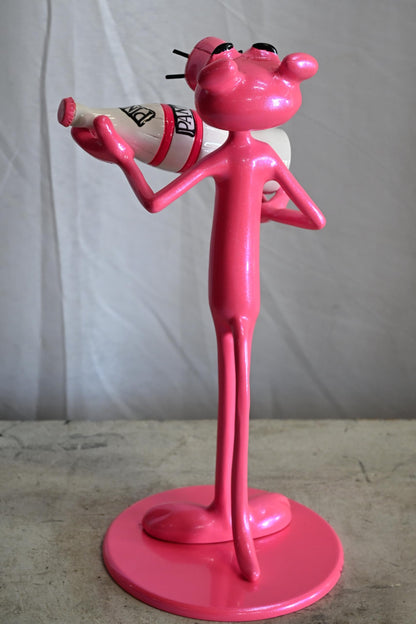 Pink Panther Inspired Resin Statue Figurine Andres Mendez 8"x9"x17"H