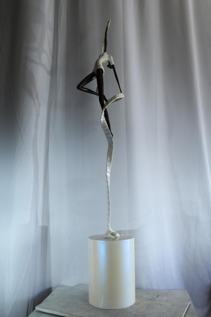 NIFAO Bronze Statue Tutu by Liliana Mendez Large Art Statue 17"x11"x82"H