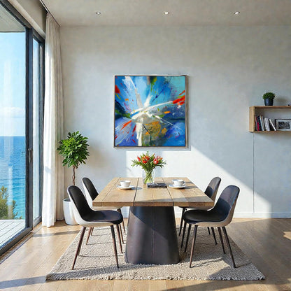 NIFAO Limited Edition Et Terra Nostra by Azarin Art 39"x39"