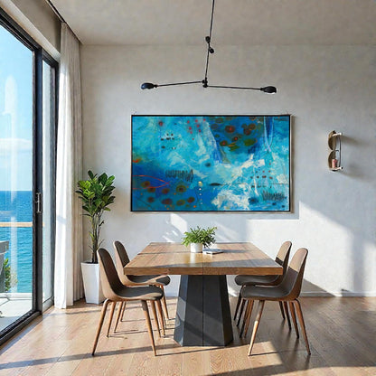 NIFAO Limited Edition Surface View by Mario Luca Art 56"x32"