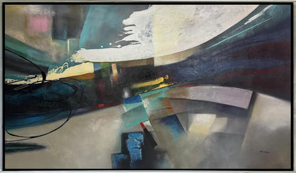 NIFAO Limited Edition Metropolis Motion by Mario Luca 56"x32"