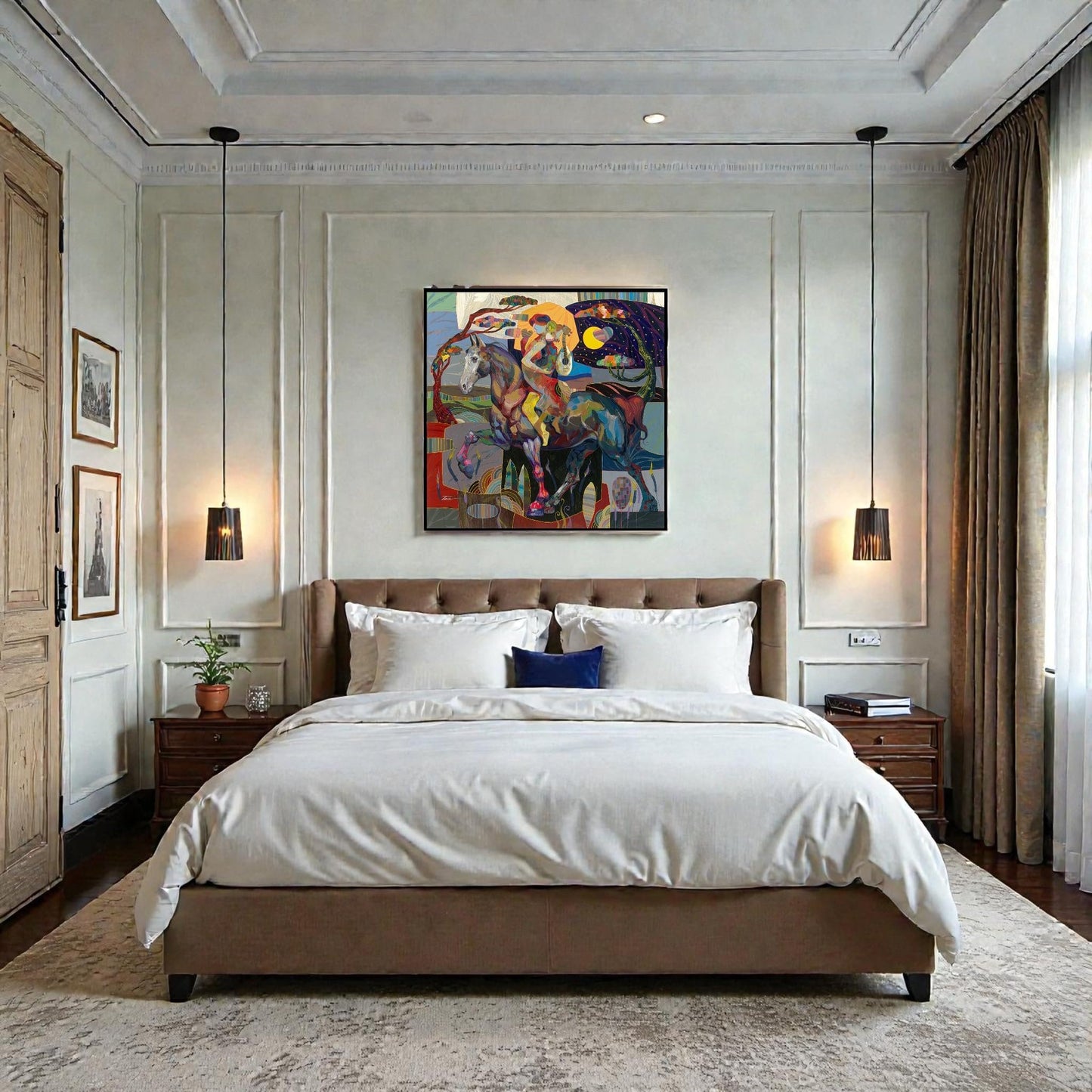 Limited Edition Before Night Falls by Zavaleta 32"x32"