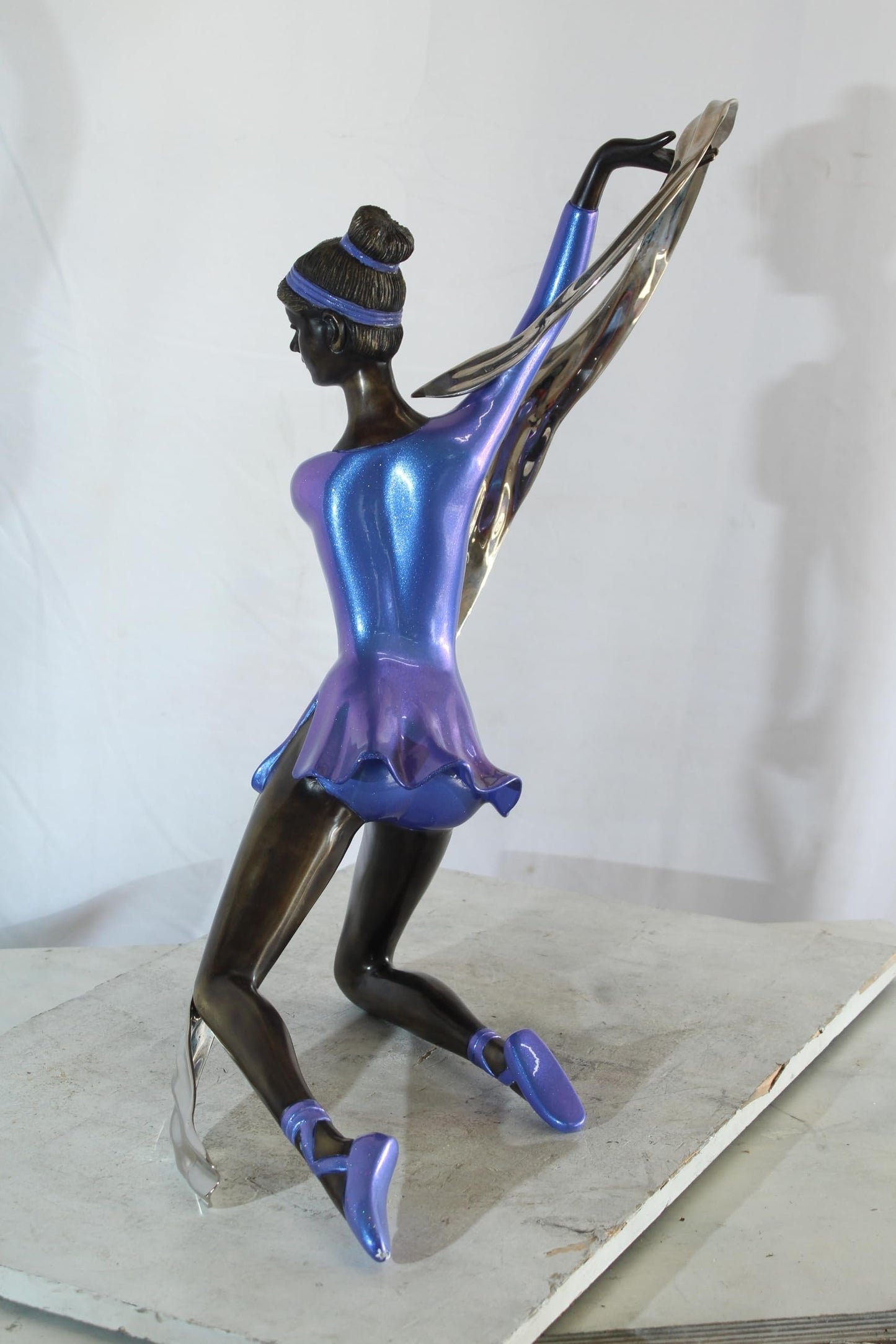 NIFAO Bronze Sculpture Moon Spell by Liliana Mendez Art Statue 21"x12"x27"H