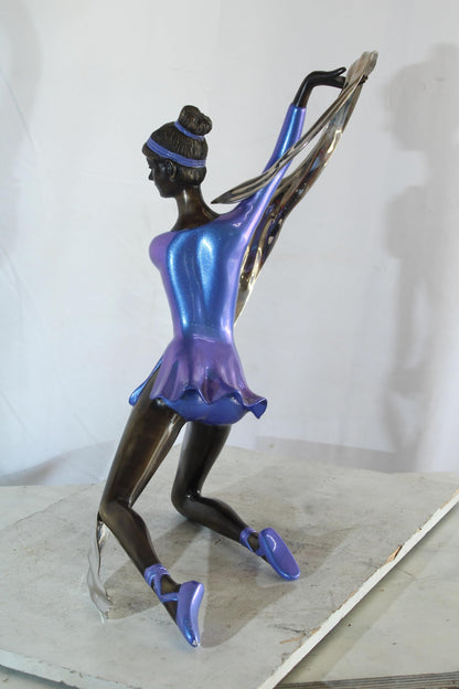 NIFAO Bronze Sculpture Moon Spell by Liliana Mendez Art Statue 21"x12"x27"H