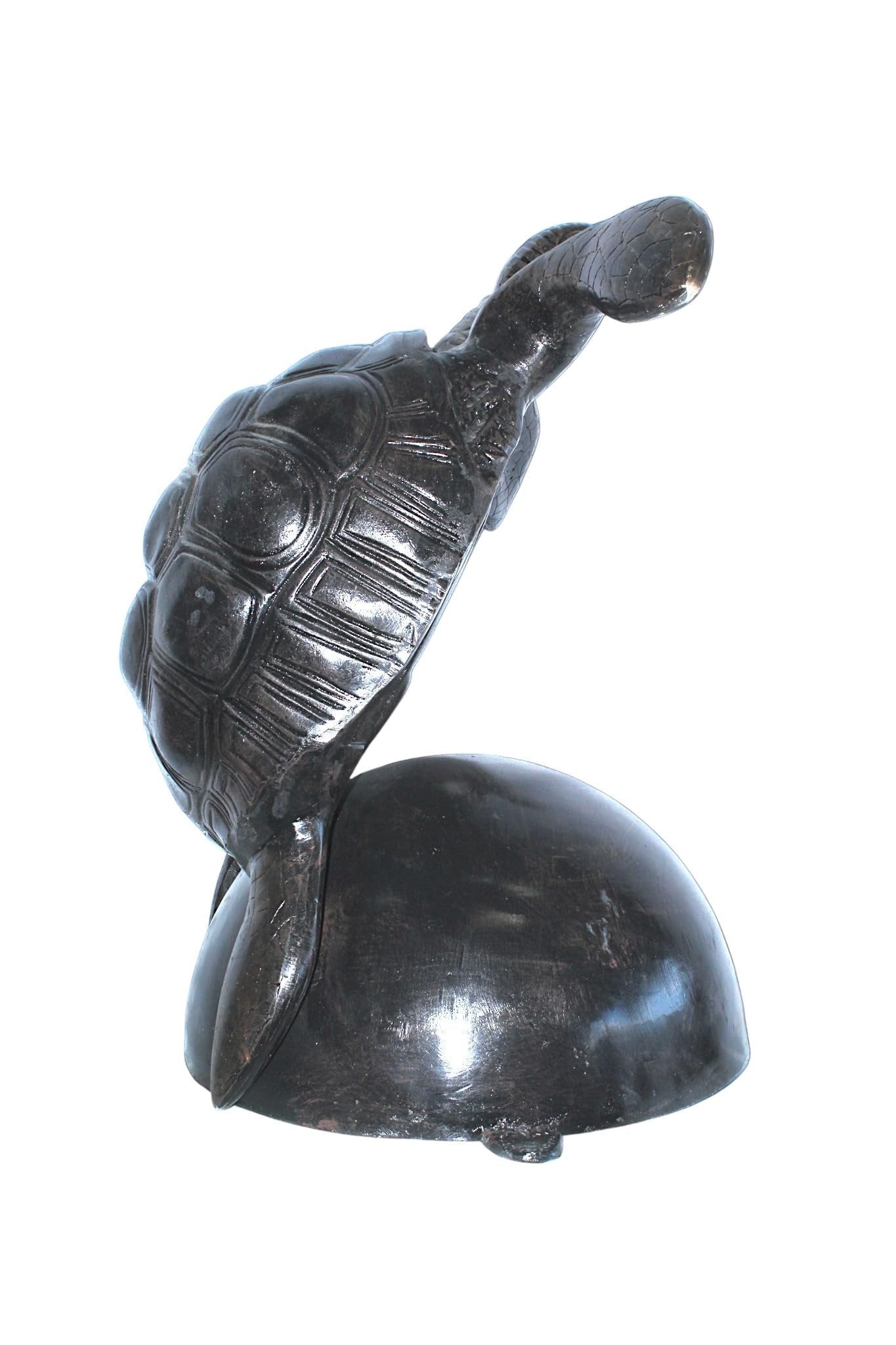 Large Aluminum Sea Turtle Statue Sculpture Decor 33"x24"x36"H