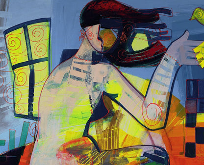 NIFAO Limited Edition Sunday Morning by Tadeo Zavaleta 34"x34"