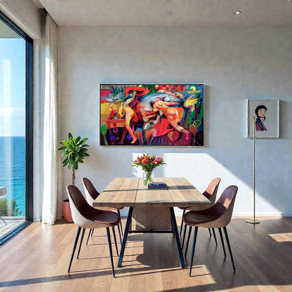 NIFAO Limited Edition Collosus by Tadeo Zavaleta Art 56"x35"