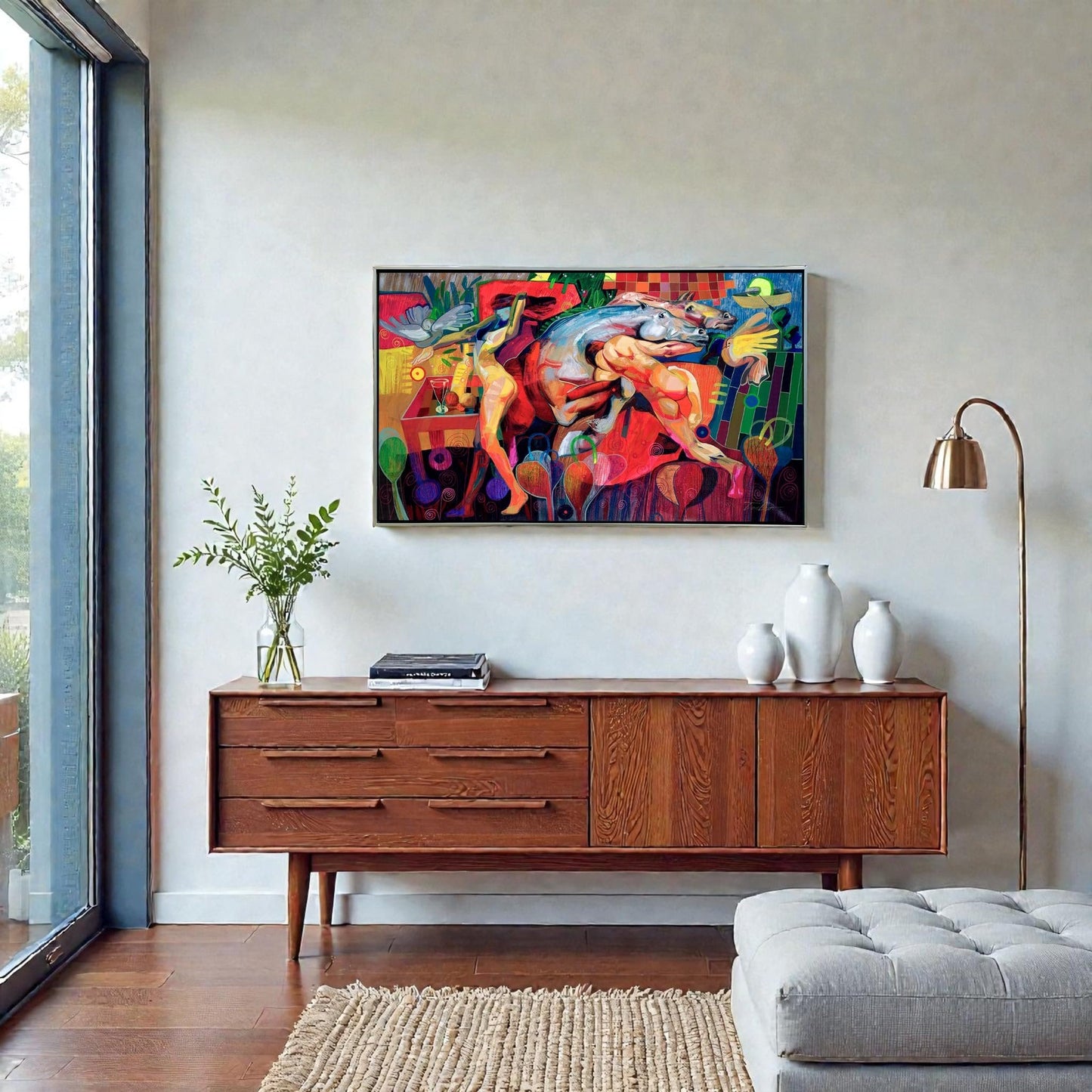 NIFAO Limited Edition Collosus by Tadeo Zavaleta Art 56"x35"
