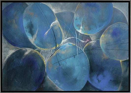 NIFAO Limited Edition Transformation in Blue Mario Luca 56"x35"