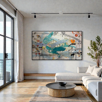 NIFAO Limited Edition Pollinators Paradise Mario Luca 56"x32"