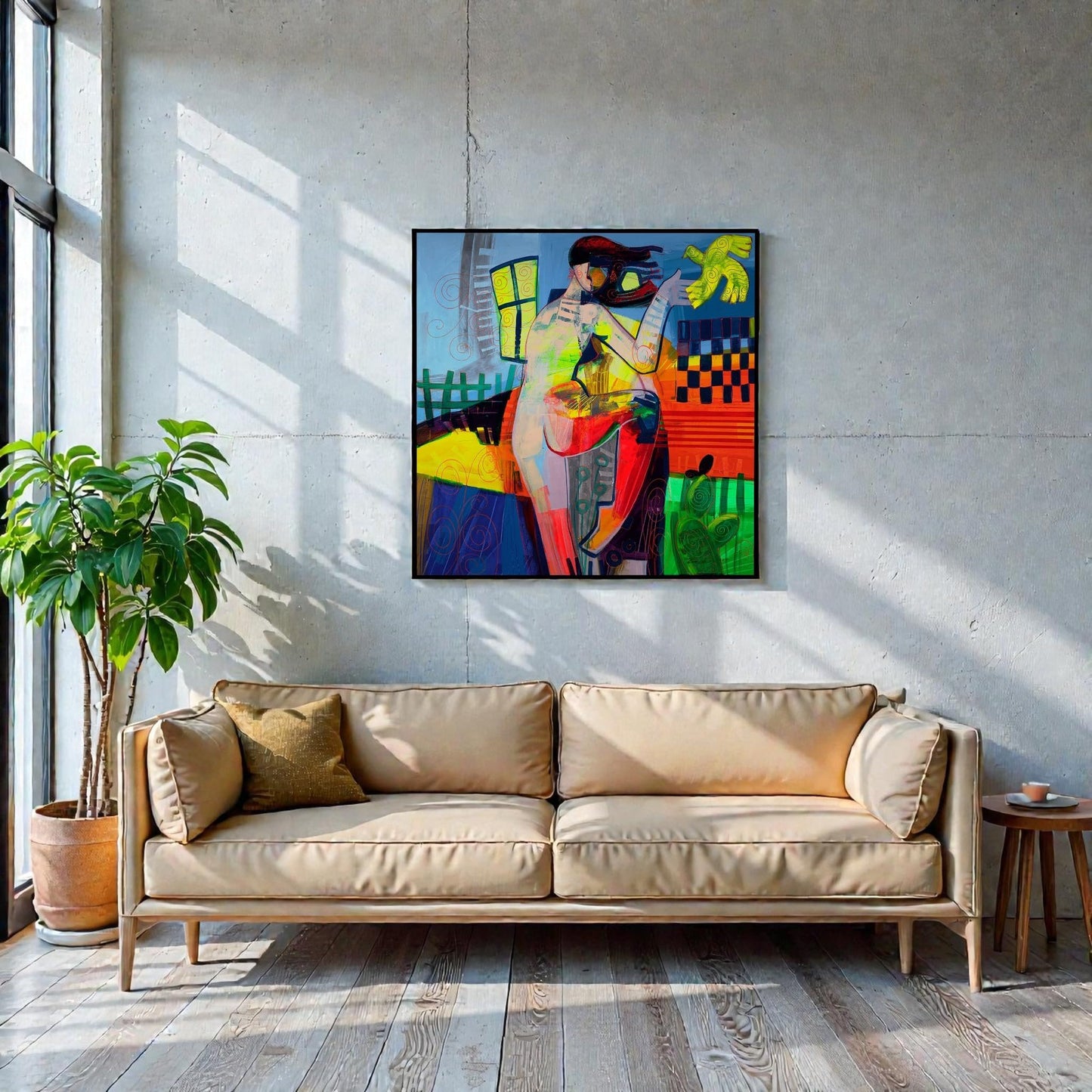 NIFAO Limited Edition Sunday Morning by Tadeo Zavaleta 34"x34"