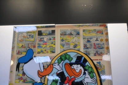 Dream Big Wealthy Duck Reflection Pop Art Canvas 40"x60"