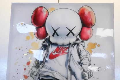 Skull Character Streetwear Sneaker Pop Art Canvas 40"x60"