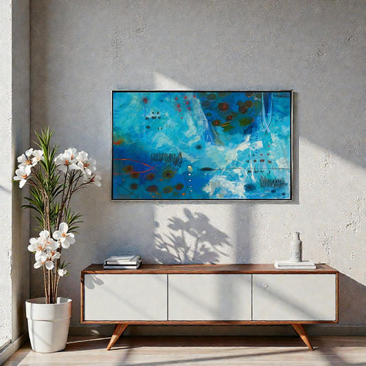 NIFAO Limited Edition Surface View by Mario Luca Art 56"x32"