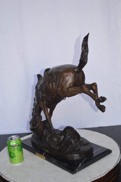 Wicked Pony by Remington Bronze Statue -  Size: 17"L x 11"W x 22"H.