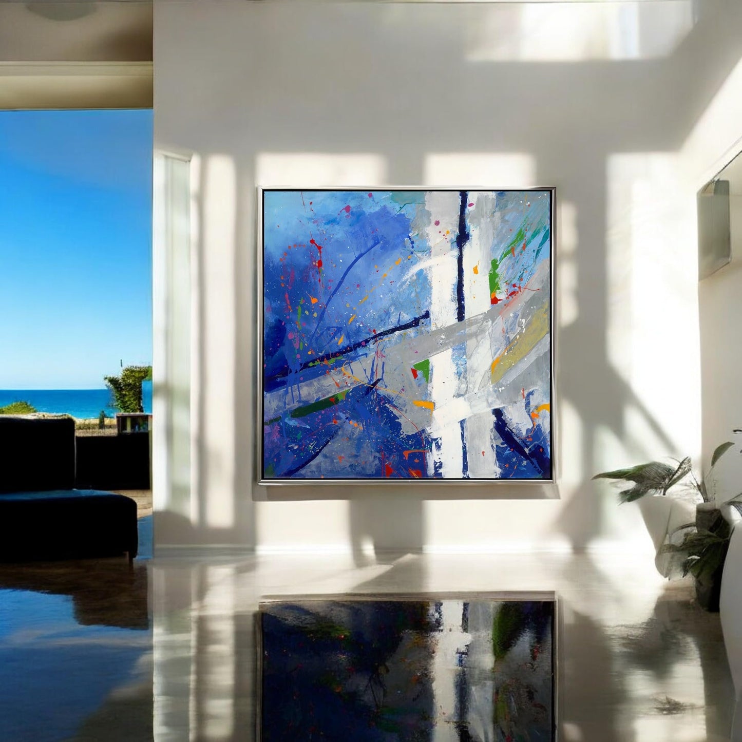 NIFAO Bright Beautiful Limited Edition Chosen Paths by Azarian 41"x41"