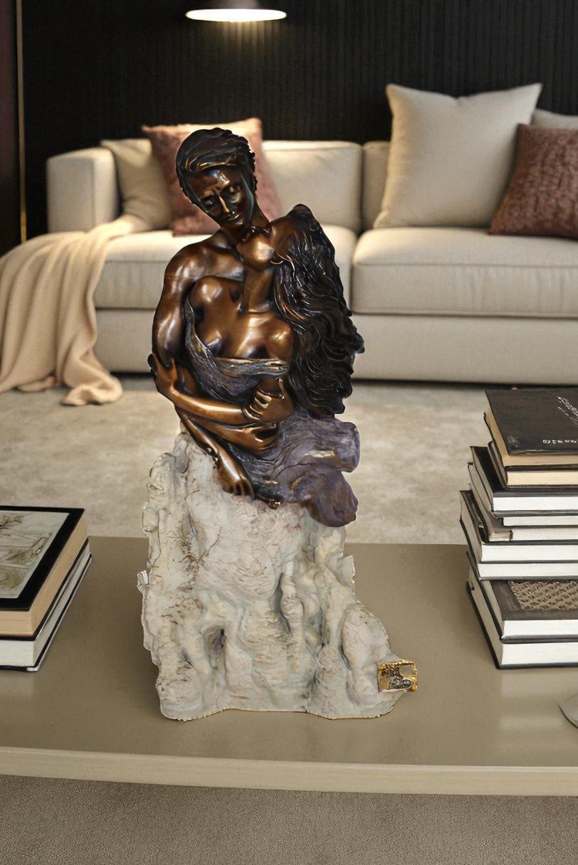 Passion, Bronze Statue from the Vidal Collection – COA included 7" x 10" x 20"H