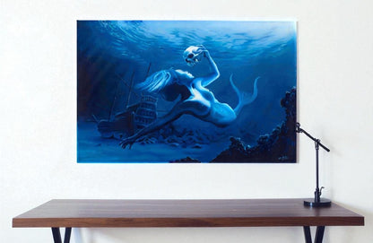 Lost Love, limited edition giclee on canvas  by Jason Mathias, 70X45.6 signed.