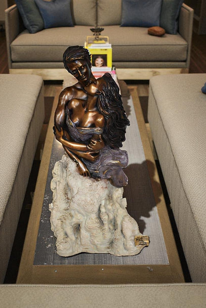 Passion, Bronze Statue from the Vidal Collection – COA included 7" x 10" x 20"H