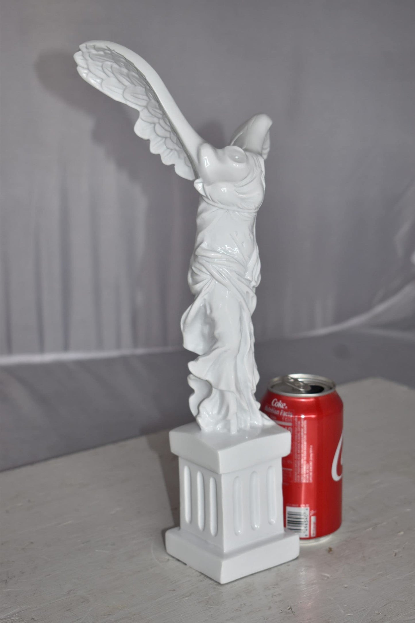 Winged Victory Nike of Samothrace Statue Made of Resin Size: 6" x 6" x 14"H