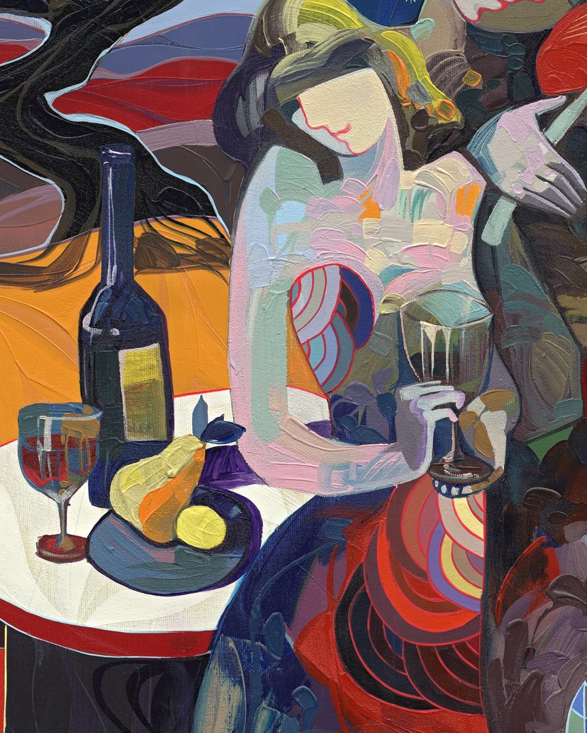 NIFAO Limited Edition Just Two of Us by Zavaleta Art 28"x38"