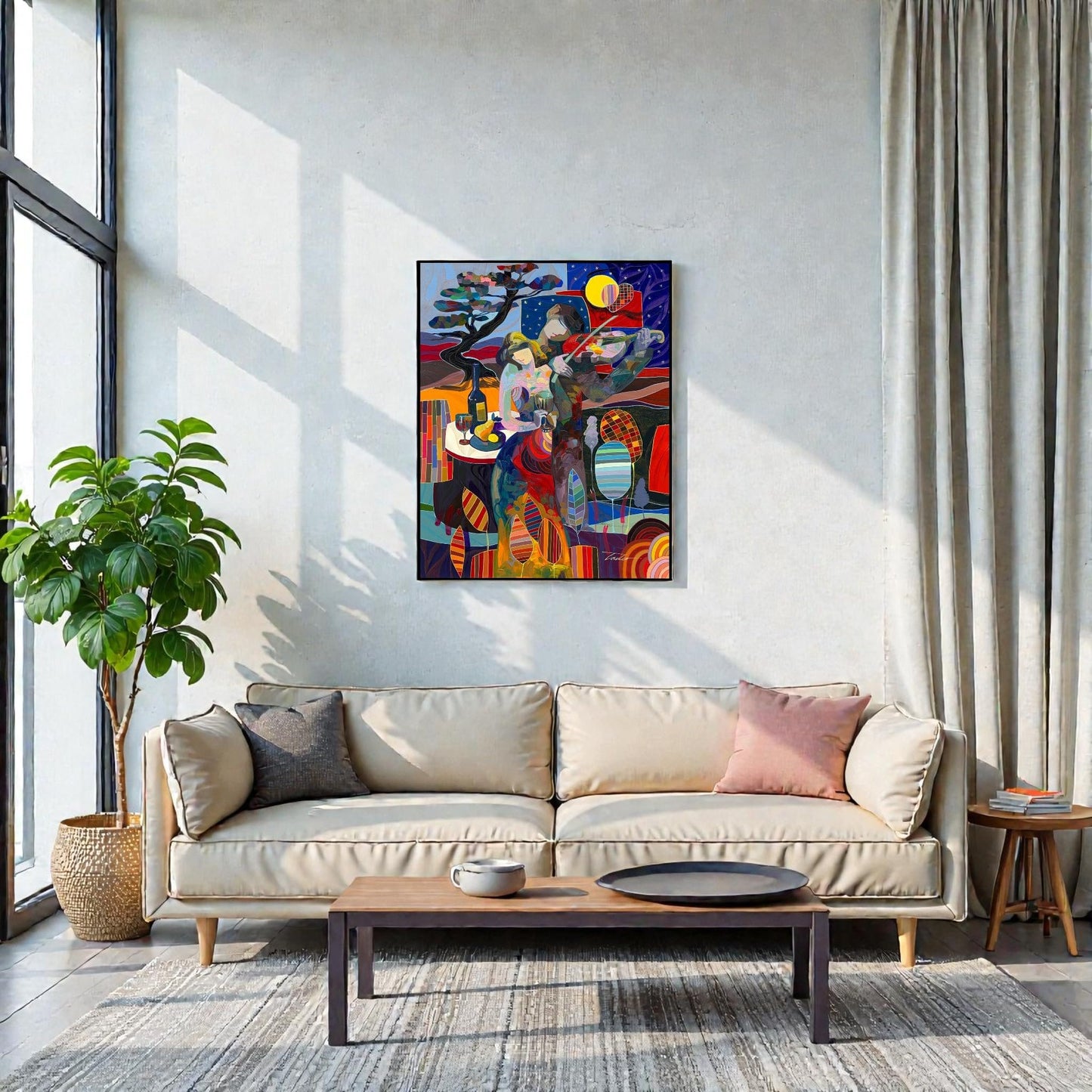 NIFAO Limited Edition Just Two of Us by Zavaleta Art 28"x38"