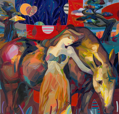 NIFAO Limited Edition Amigos de la Tierra by Zavaleta 34"x34"