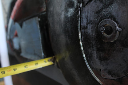 NIFAO Formula 1 Inspired Race Car Painting on Metal with 3D Design 79" x 2" x 40"H