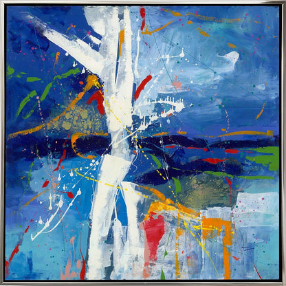 NIFAO Limited Edition First Light by Azarin Abstract 39"x39"