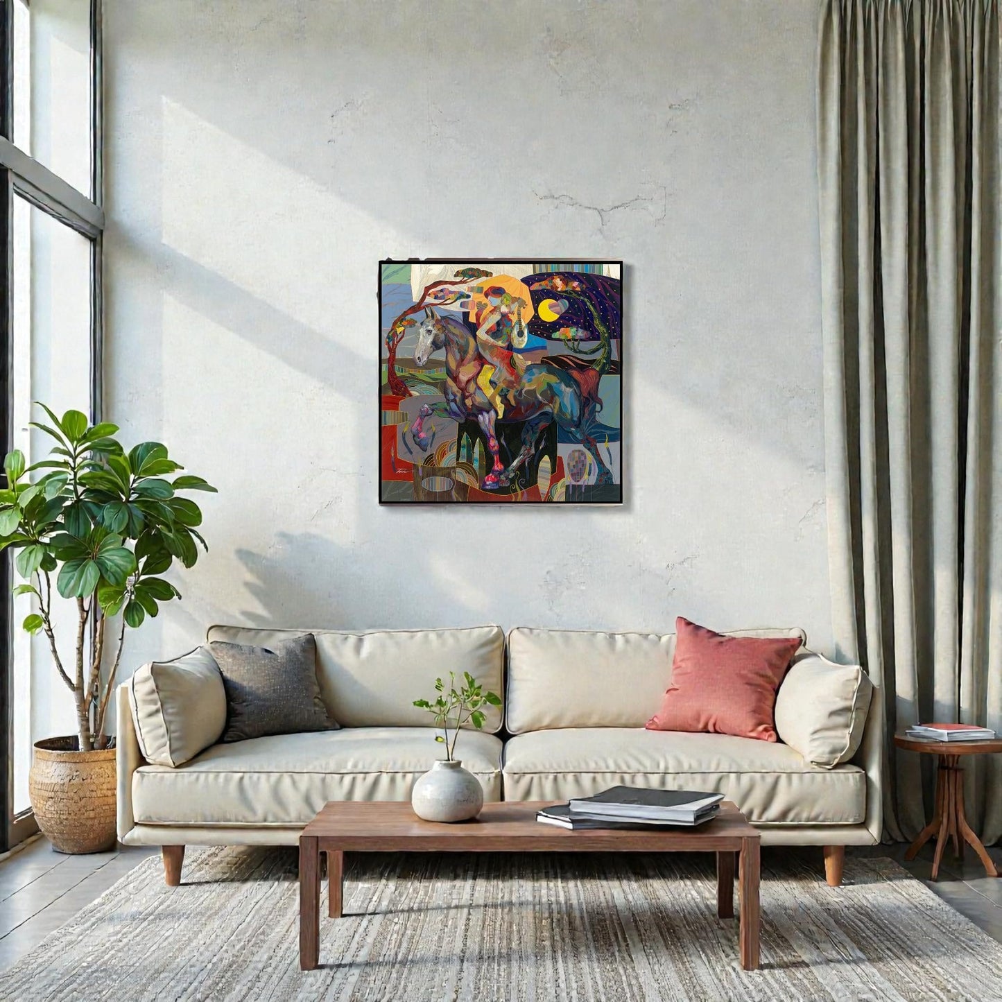 Limited Edition Before Night Falls by Zavaleta 32"x32"