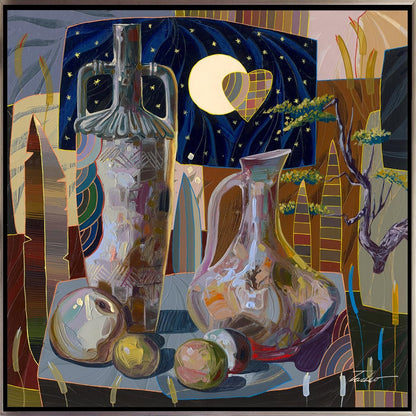 NIFAO Limited Edition Bodegon la Jarrones by Zavaleta 34"x34"