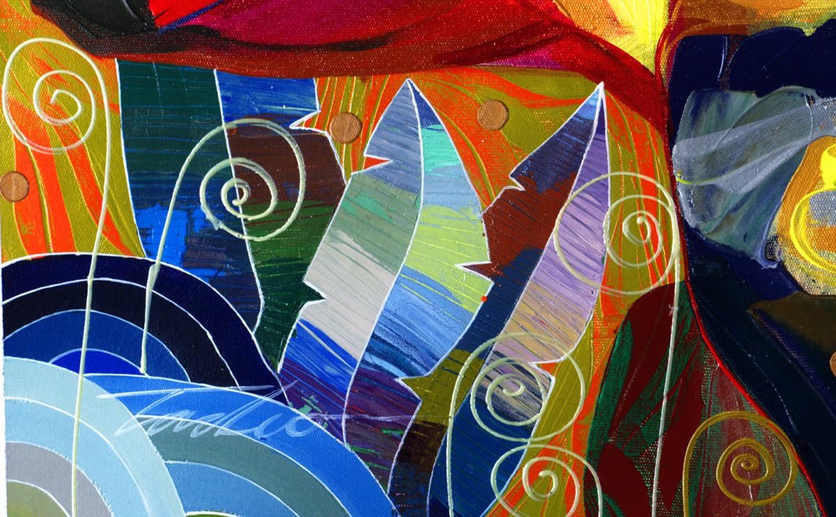 NIFAO Limited Edition Duet by Tadeo Zavaleta Art 54"x28"