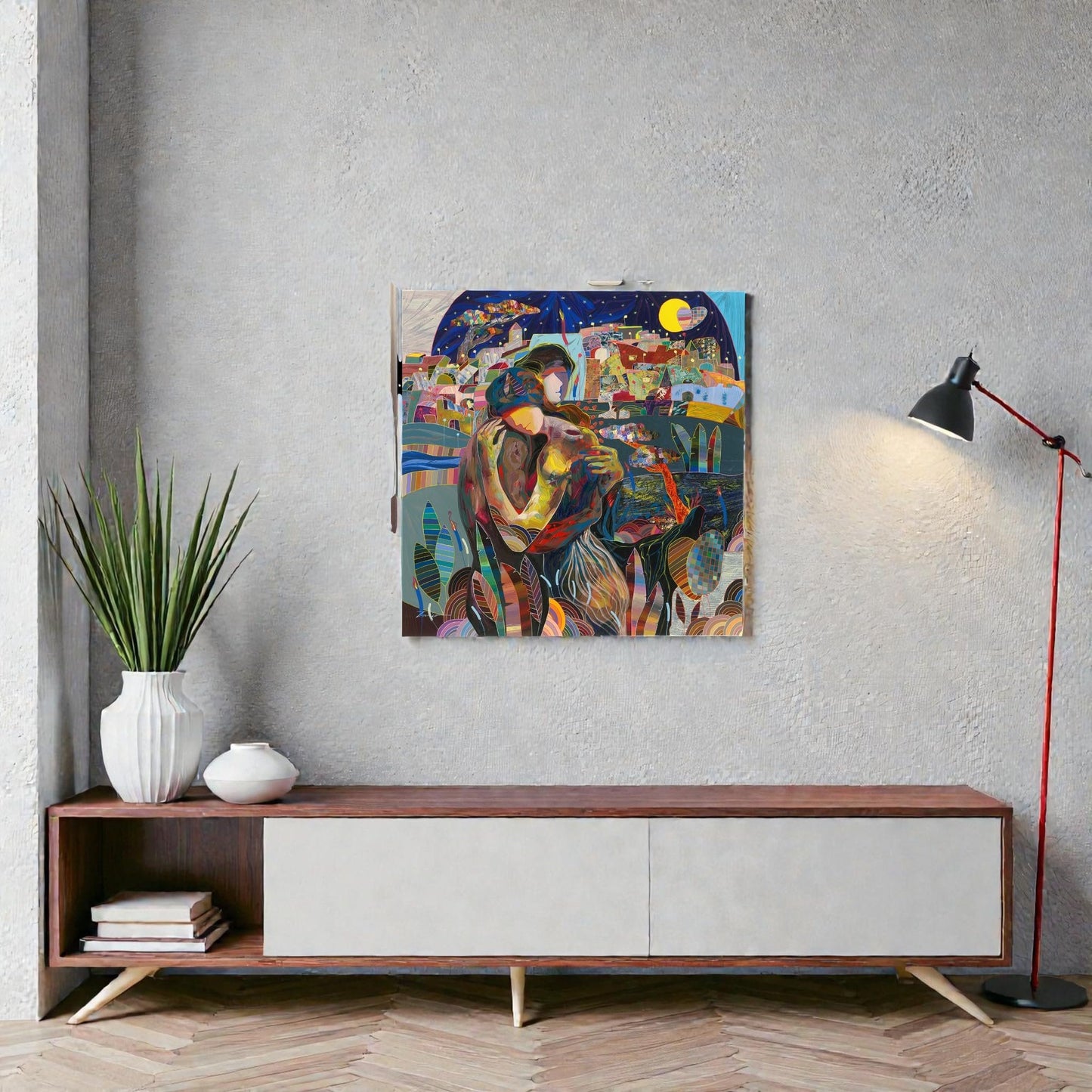 NIFAO Limited Edition Vista Ciudad by Tadeo Zavaleta 32"x32"