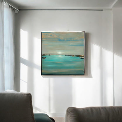 NIFAO Limited Edition Soneto by Mario Themme Abstract Art 41"x41"