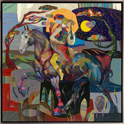 Limited Edition Before Night Falls by Zavaleta 32"x32"