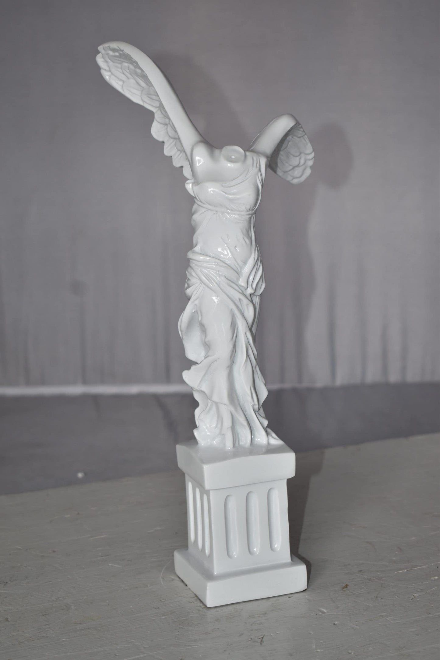 Winged Victory Nike of Samothrace Statue Made of Resin Size: 6" x 6" x 14"H