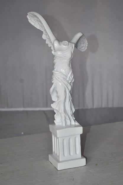 Winged Victory Nike of Samothrace Statue Made of Resin Size: 6" x 6" x 14"H