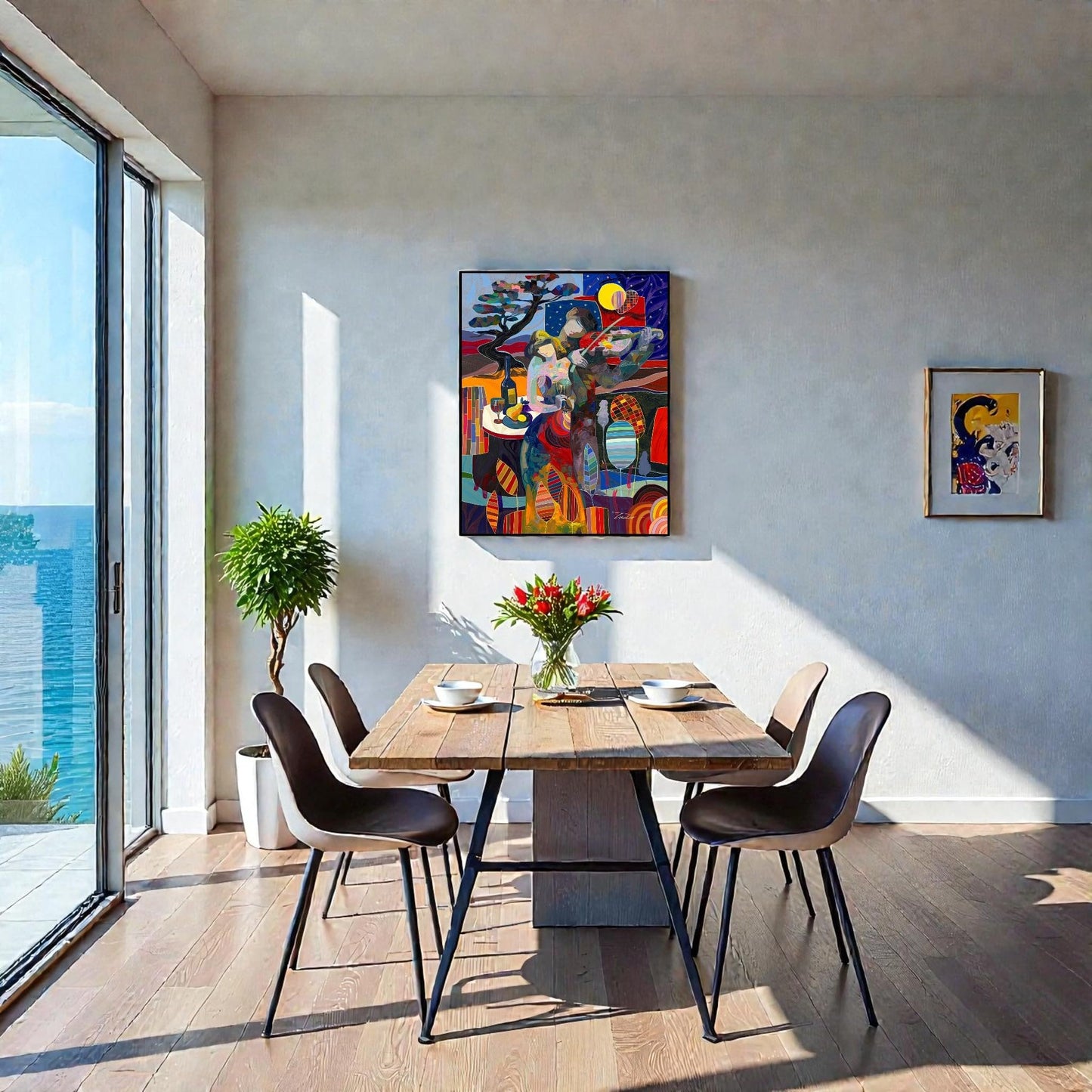 NIFAO Limited Edition Just Two of Us by Zavaleta Art 28"x38"