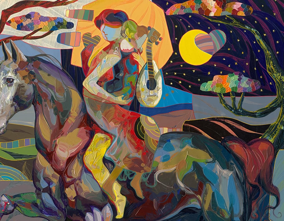 Limited Edition Before Night Falls by Zavaleta 32"x32"
