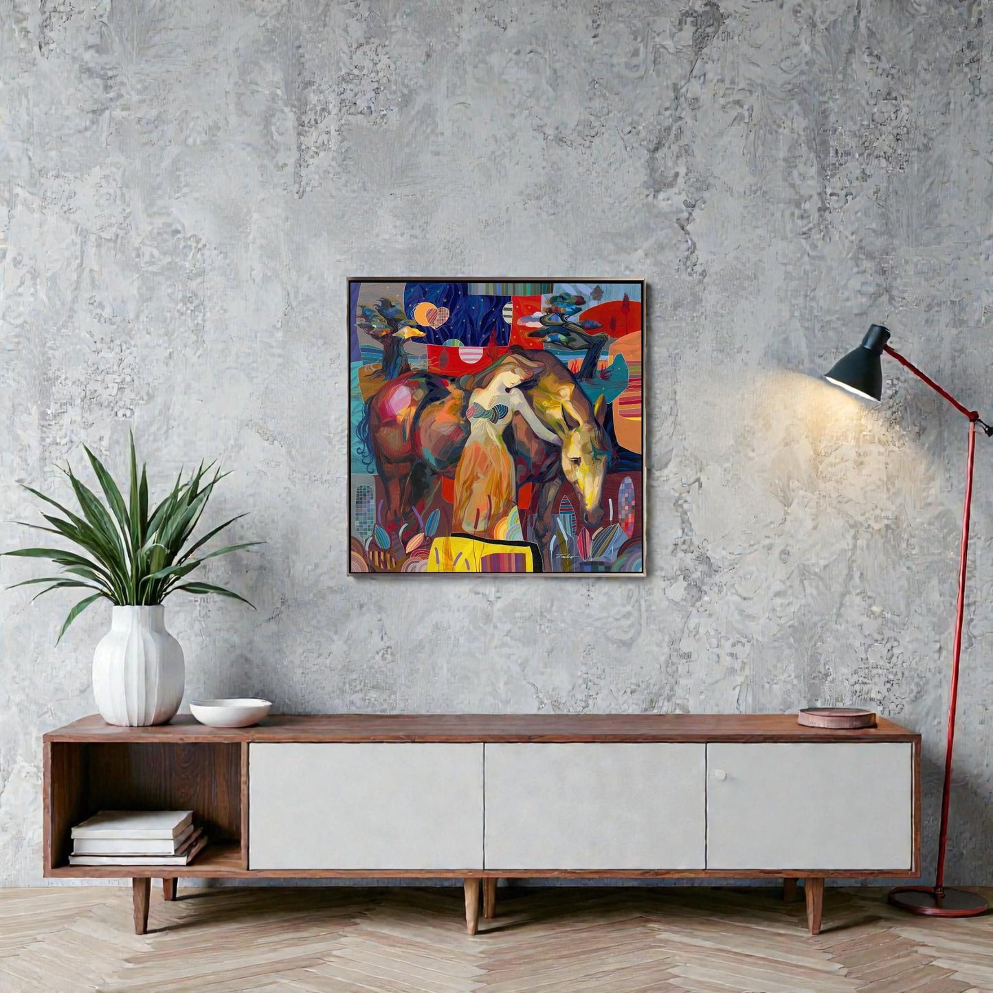 NIFAO Limited Edition Amigos de la Tierra by Zavaleta 34"x34"