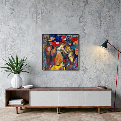 NIFAO Limited Edition Amigos de la Tierra by Zavaleta 34"x34"