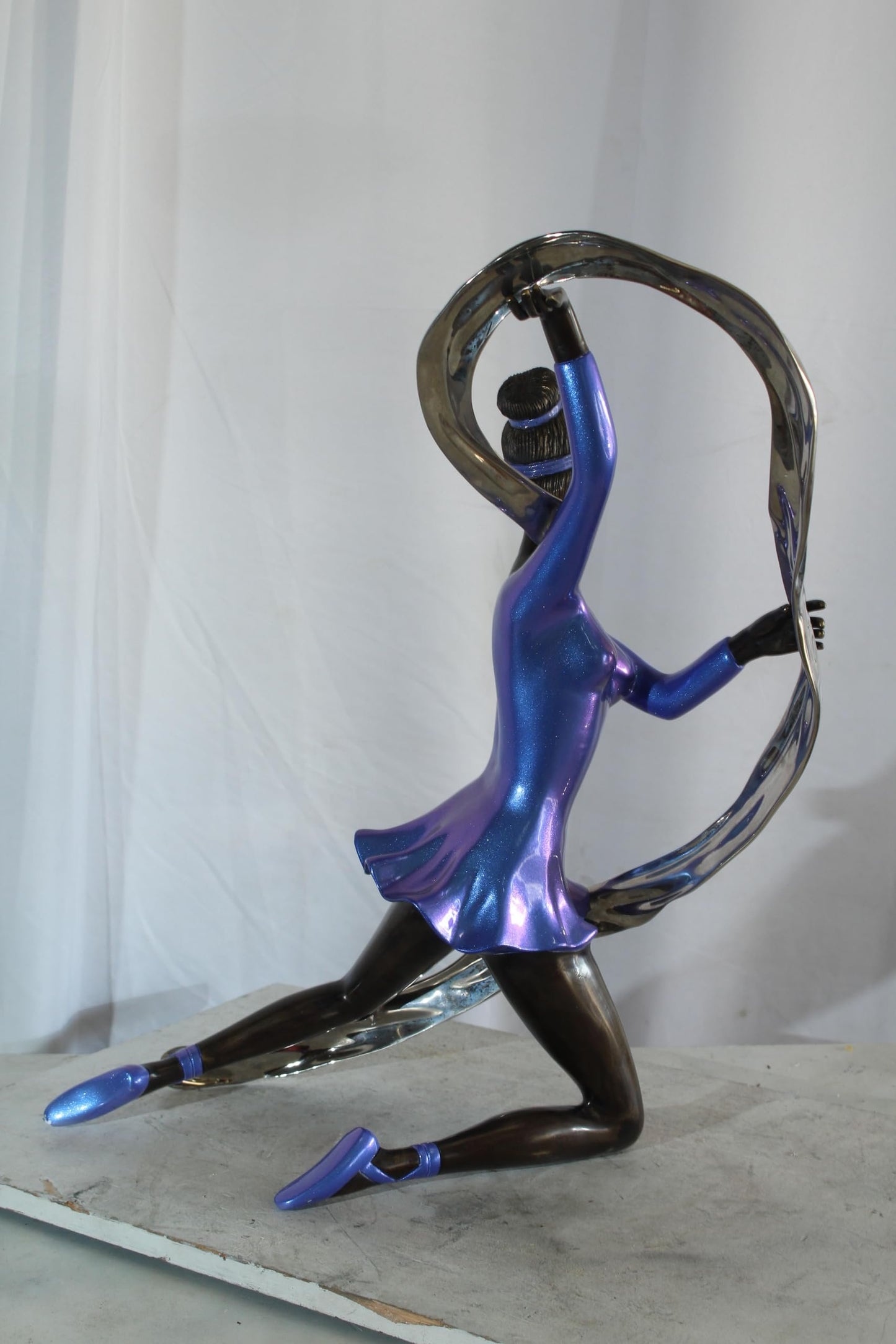NIFAO Bronze Sculpture Moon Spell by Liliana Mendez Art Statue 21"x12"x27"H