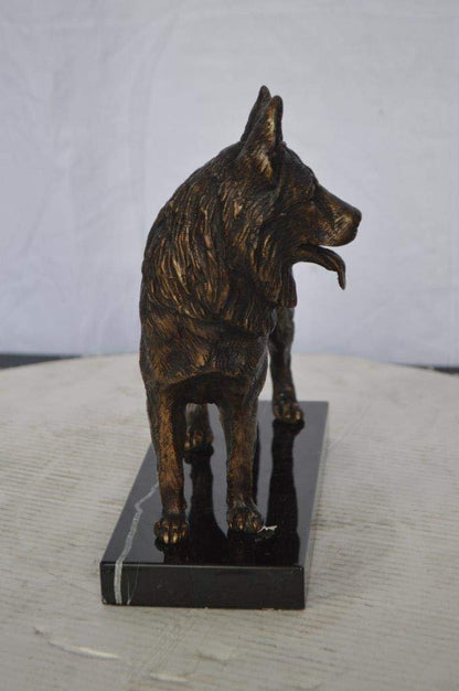 Service Dog standing -  Size: 12"L x 5"W x 12"H.