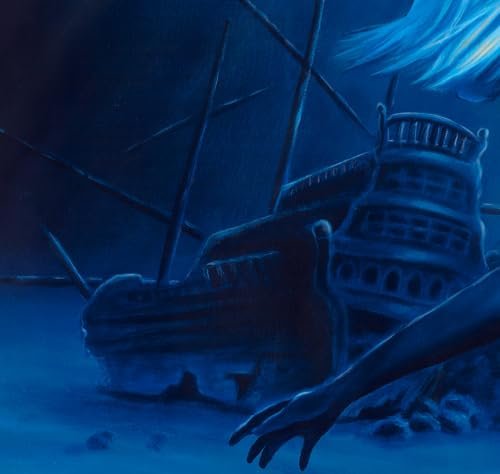 Lost Love, limited edition giclee on canvas  by Jason Mathias, 70X45.6 signed.