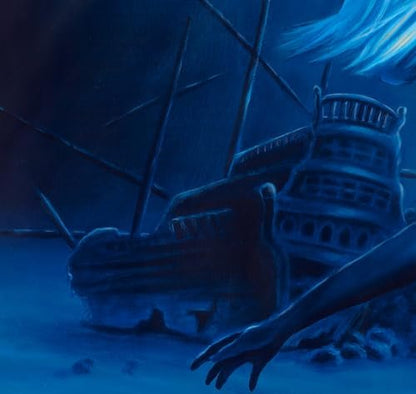 Lost Love, limited edition giclee on canvas  by Jason Mathias, 70X45.6 signed.