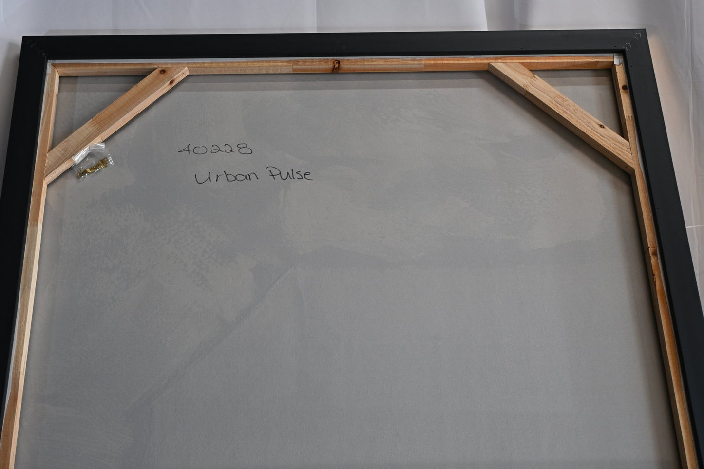 Urban Dream Canvas Painting Framed City Street Art 61"x41"