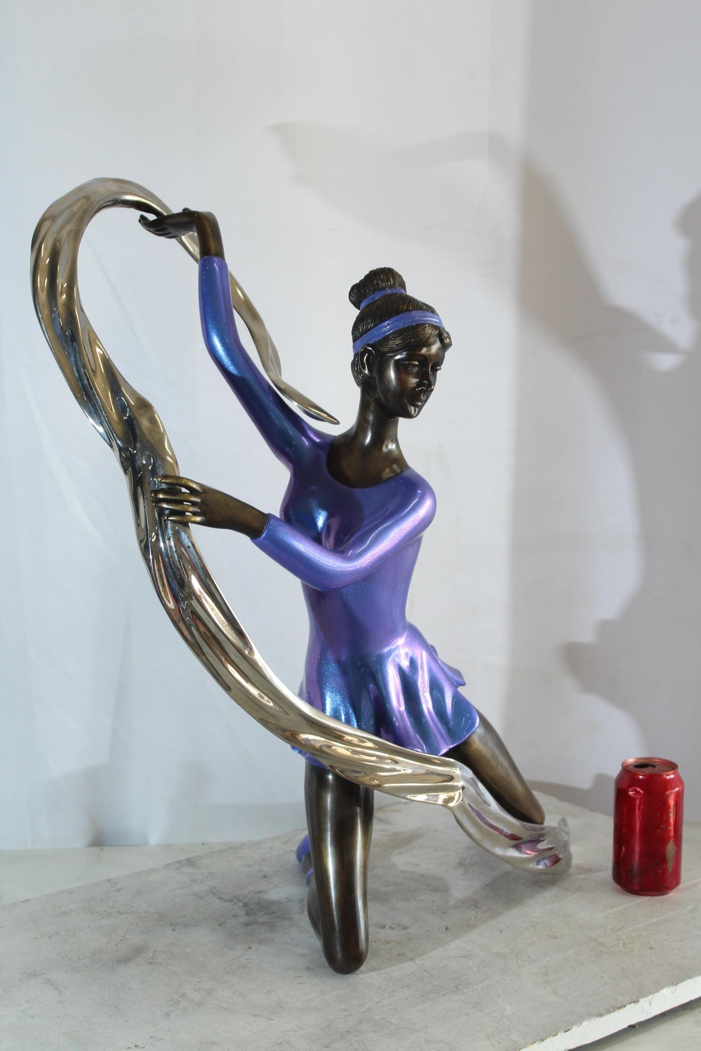 NIFAO Bronze Sculpture Moon Spell by Liliana Mendez Art Statue 21"x12"x27"H
