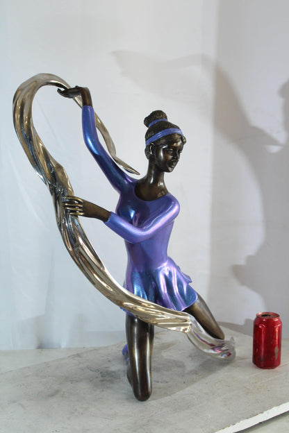 NIFAO Bronze Sculpture Moon Spell by Liliana Mendez Art Statue 21"x12"x27"H